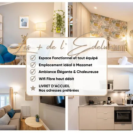 L'edelweiss - Cocon Confort, Centre-ville * Mazamet